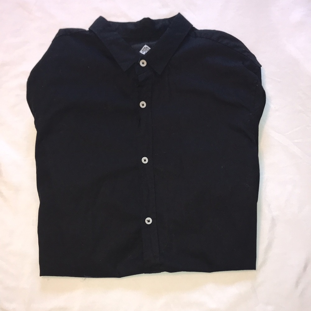 Black Dress Shirt, Small